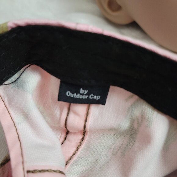 Outdoor Cap Duck Dynasty Ladies Fit Pink Camo Hat baseball embroidered TV fandom - Picture 8 of 8